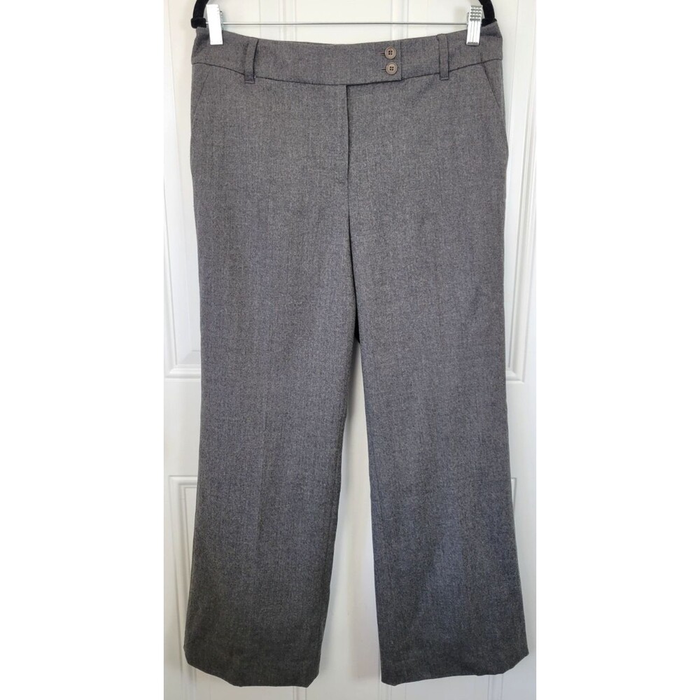Talbots Wool Wide Leg Heritage Pants Size 10 Career Office Attire Professional